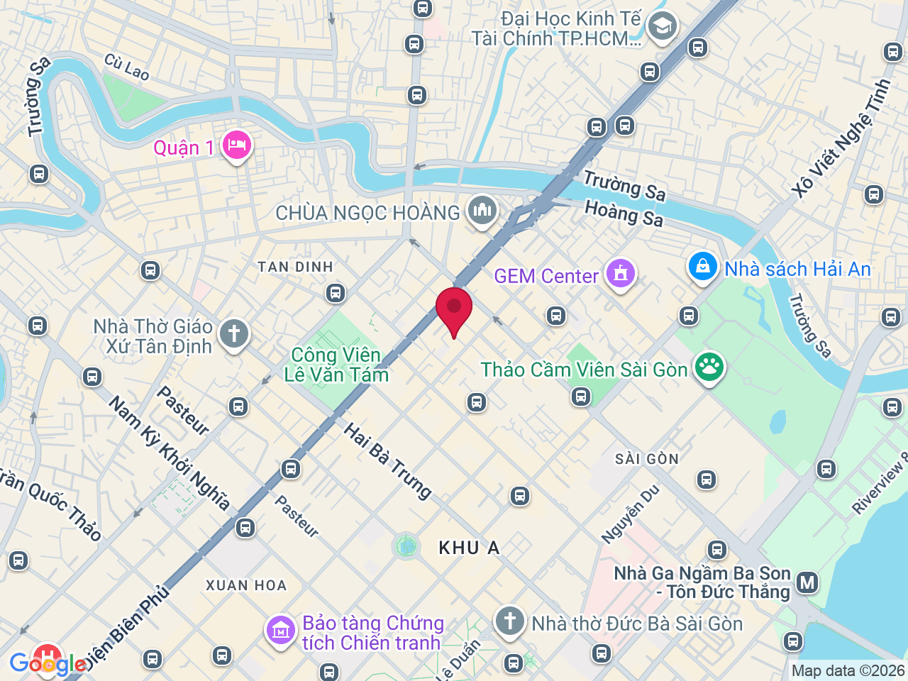 Map showing Wedo by Dr.Meddi - Acne and melasma treatments
