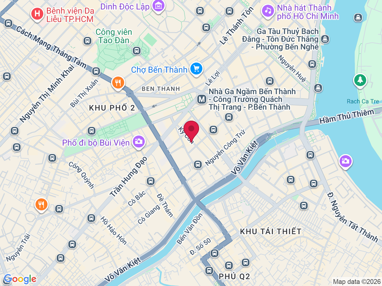 Map showing AKIMI Aesthetic Clinic