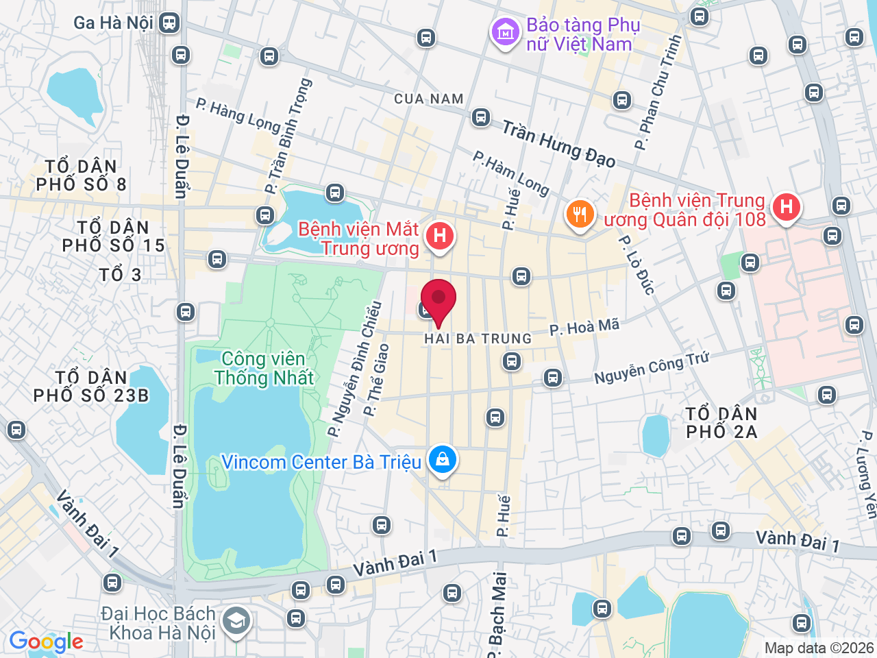 Map showing Oceania Spa & Clinic