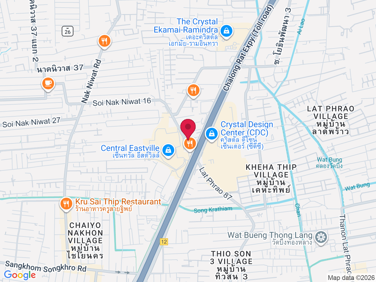 Map showing Doctor Tony Medical Center โบท็อก ฟิลเลอร์ ยกกระชับ