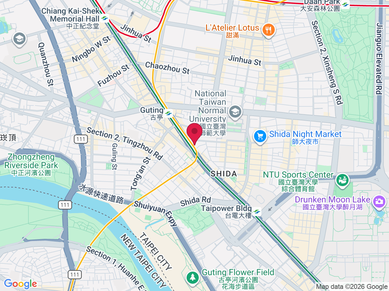 Map showing 己研皮膚專科診所